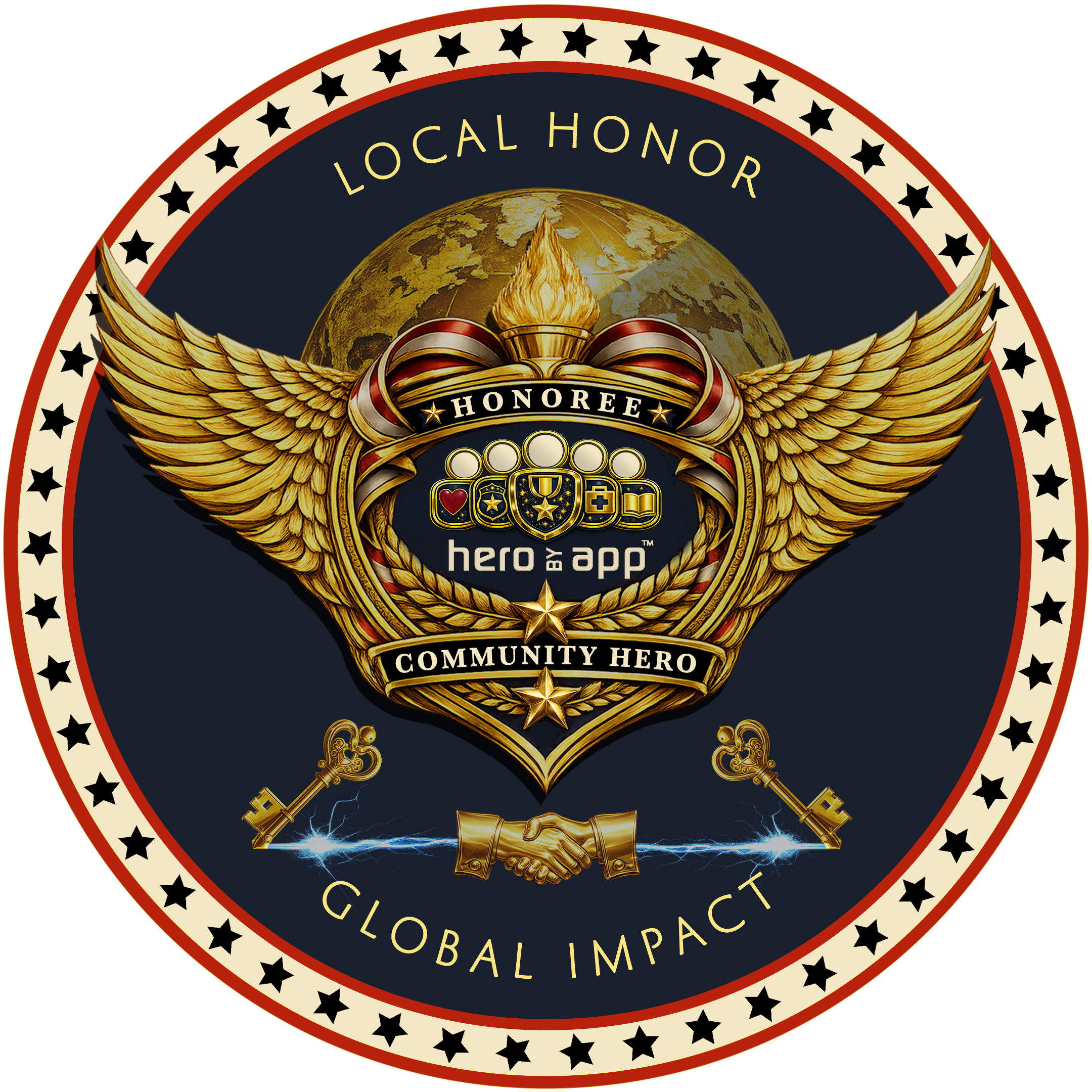 HeroByApp Badge
